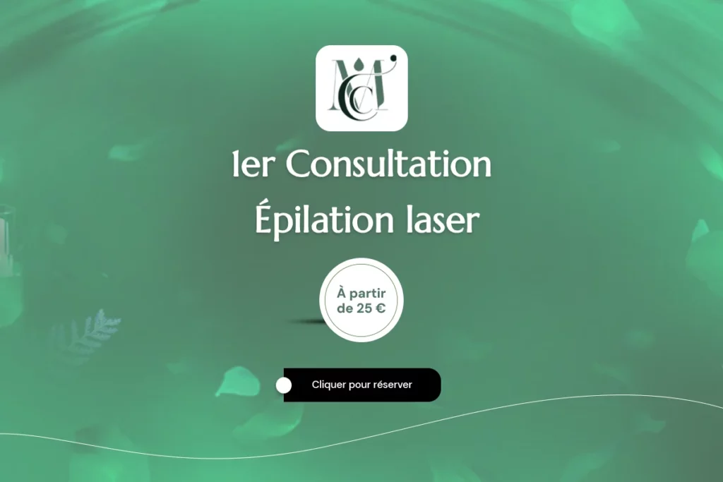 1er Consultation Épilation laser