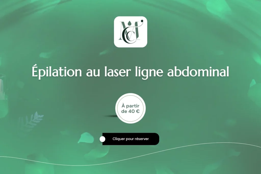 Épilation au laser ligne abdominal