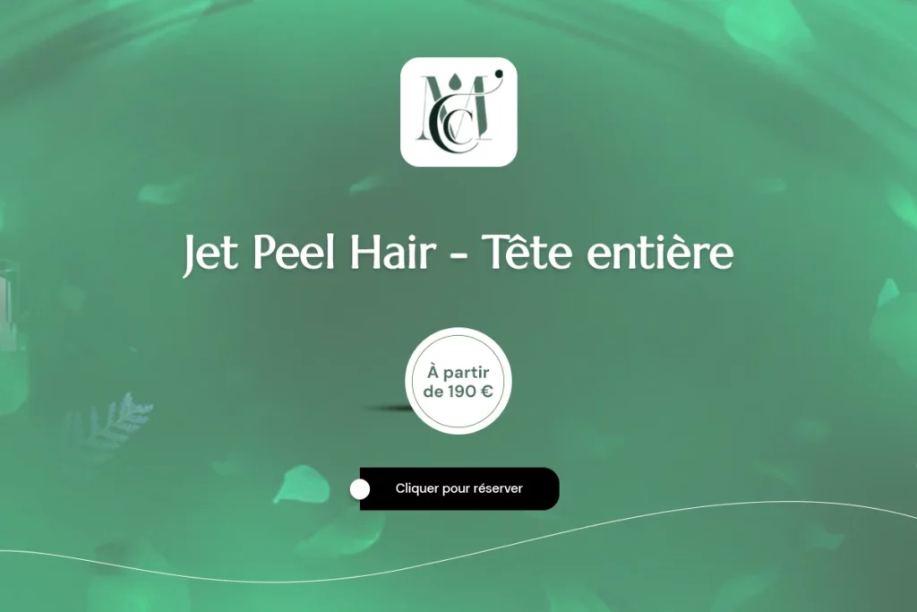 Jet Peel Hair - Tête entière